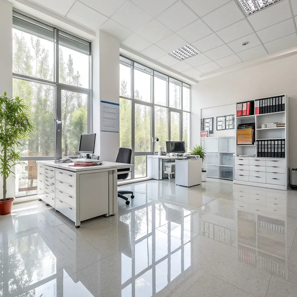 Sparkling Clean Office Environment